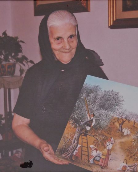 Zia Veronica e l’emozione dell’arte.